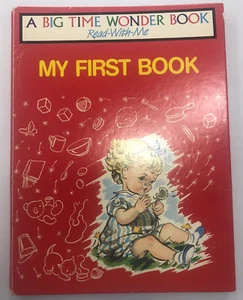 *RARE* My First Book A Big Time Wonder Book hardcover Read With Me - Foto 1 di 3