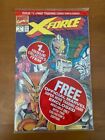 X-Force #1 Polybagged With Cable Trading Card  First Print Marvel 1991 Sealed