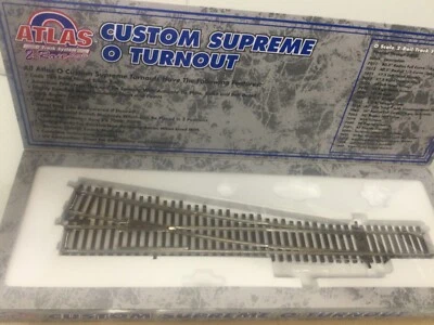 Atlas #7025 O Scale #5 Right Hand Turnout/Switch - 2-Rail NEW - Image 1 of 4