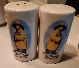 Vintage Nabisco Premium Salt And Pepper Shakers  1980's Cracker Boy - Picture 1 of 7