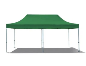 Carpa 10x20 Verde Evento Toldo Para Patio Trasero Carnaval Fiesta Pop Up Festival Gazebo - Imagen 1 de 7