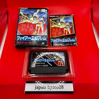 Fire Emblem Ankokuryu to hikari no tsurugi NES Nintendo Famicom Box - Image 1 of 4