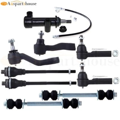 Barra estabilizadora de barra estabilizadora de brazo Pitman de 9 ruedas locas para Chevy Avalanche Silverado 2500 01-10 Foto 1 de 4