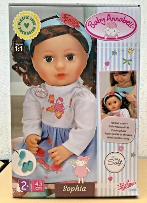 Zapf Creation® 707234 Baby Annabell® SOPHIA Soft 43cm Top Haarqualität | 2+