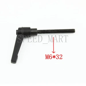 Machinery M6 x 32mm Threaded Knob Adjustable Handle Clamping Lever - Picture 1 of 1