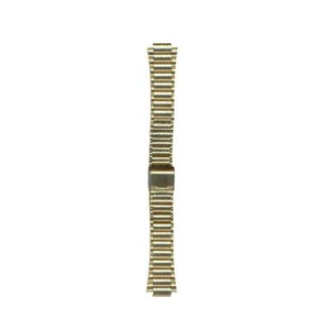 Seiko Man's 20mm Gold Tone Stainless Steel WatchBand AU00665N - Picture 1 of 4
