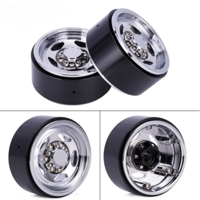 Cubo de aro de roda Beadlock liga leve 4 peças 1,9" para carro de controle remoto 1:10 axial TRX-4 SCX10 CC01 D90 - Imagem 1 de 4