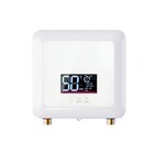 110V Tankless on Demand Water Heater Electric with Remote with LED Display 5500W