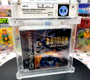 Batman Gotham City Racer PS1 UPC Punch PROMO Sealed VGA WATA CGC Gameboy NES - Picture 1 of 16