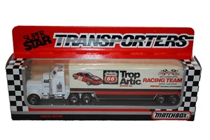 Matchbox Super Star Transporters 1990 Cale Yarborough TropArtic Racing CY104 - Imagen 1 de 4