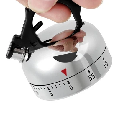 Kitchen Baking Cooking Timer Countdown Reminder Mechanical Time 60 Minutes Alarm - Image 1 of 4