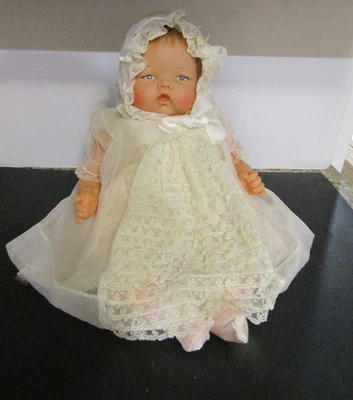 Винтажная кукла 1960-х Ideal Thumbelina 19 дюймов OTT-19 с деревянной ручкой рабочая ГОЛОВА ДВИЖЕТСЯ - Изображение 1 из 4