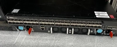 Dell PowerConnect N4064F 8164F 0G4H0V w/ 2x 0XN7P4 PSU. - Image 1 of 4