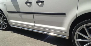 2" Side Bars + Amber LEDs With Down Lights For Ford Transit MK7 LWB 2007 - 2014 - Picture 1 of 8
