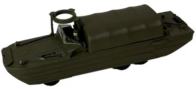 Vintage 1:72 DUKW Caminhão Militar Anfíbio Escala Modelo Exército dos EUA com HOOD Airfix? - Imagem 1 de 4