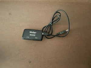 Vivitar Pocket Reader/Writer 50-In-1 Hi Speed Card Reader (SD, XD, CF & MS)Cable - Picture 1 of 2