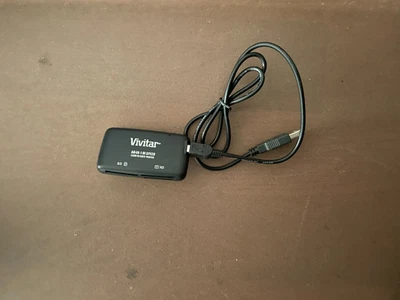 Vivitar Pocket Reader/Writer 50-In-1 Hi Speed Card Reader (SD, XD, CF & MS)Cable - Image 1 of 2