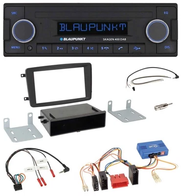 Blaupunkt DAB USB Bluetooth Lenkrad Autoradio für Mercedes CLK A209 2003-2004 - Bild 1 von 4