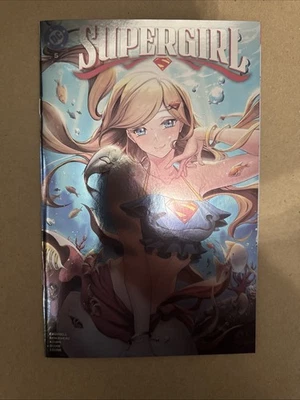 SUPERGIRL #5 RACHTA LIN TRADE FOIL VARIANT NM DC Comics - Image 1 of 4
