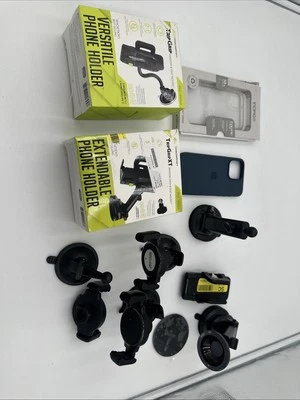 Lote de soportes extensibles para teléfono - algunos usados, otros para piezas Foto 1 de 4