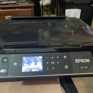 Epson XP-420 All-in-One Wireless Inkjet Printer Non-Functional - Picture 1 of 5