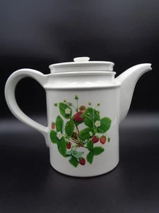 Portmeirion Summer Strawberries ~ COFFEE POT ~ Made in England - Picture 1 of 12