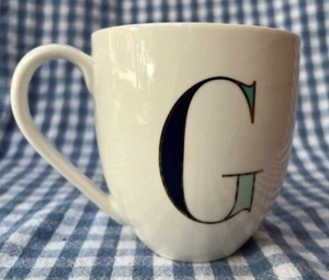 LENOX ~ KATE SPADE NEW YORK ~ "IT'S PERSONAL" MONOGRAM "G" ~ 12 Oz. MUG - Picture 1 of 6