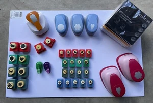 Various Craft Punches - Carl Carla Craft, Sullivans, Fiskars - Picture 1 of 6