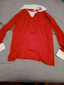 Maglia Calcio vintage 70s Numero 2 Made in Bulgaria Rossa - Foto 1 di 4