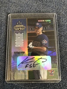 2003 Donruss Champions Notations Signatures /25 Kevin Cash #269 Auto