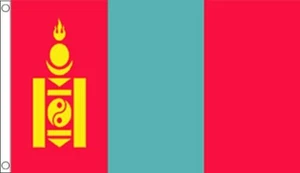 MONGOLIA FLAG 5' x 3' Mongolian Flags Asia Asian Flags - Picture 1 of 1