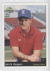 1991 Classic Best Spokane Indians Keith Dugger #30