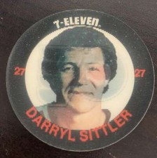 1984-85 7-Eleven Hockey Disc Darryl Sittler Flyers V51531