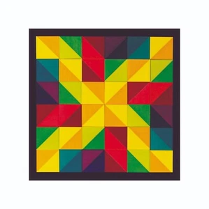 Kurt Naef Mosaik 36 puzzle game toy wooden montessori optic Kathrin Kiener Swiss - Picture 1 of 7
