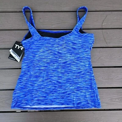 Tankini feminino TYR Durafast azul Sonoma (M/8) - Imagem 1 de 3