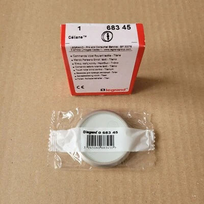 1 Enjoliveur céliane commande tactile volets roulants verre Kaolin LEGRAND 68345 - Photo 1/2