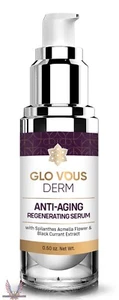 GLO VOUS DERMIA Renew + Retore Anti-Aging Regenerating .50oz Derm Luxe Plus - Picture 1 of 4