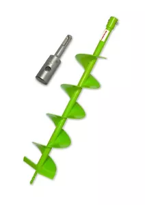 Taladro de tierra WERHE para taladro con adaptador SDS Plus ⌀150 mm, 80 cm de longitud - Imagen 1 de 5
