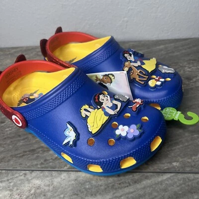 Zuecos clásicos Crocs para niños sin cordones princesa Blancanieves Disney elige la talla Foto 1 de 4