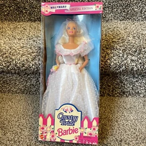 1994 Barbie Mattel #13614 Country Bride Wal*Mart Special Edition NIB *NICE* - Picture 1 of 7