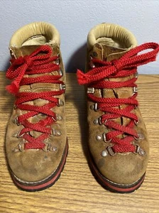 80er Vintage Scats by Gallenkamp Wildleder Wander Bergschuhe 5 D Damen - Bild 1 von 12