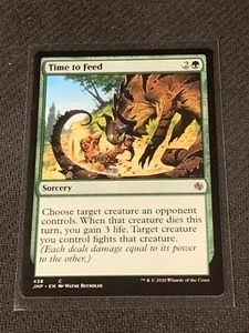 Magic the Gathering Jumpstart Time to Feed - Picture 1 of 2