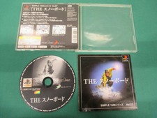 PlayStation -- THE SNOWBOARD  -- PS1. JAPAN GAME. work fully 27935