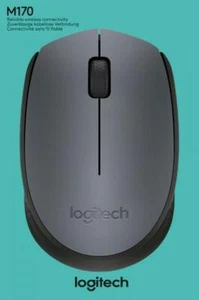 Logitech Maus M170 optisch Wireless kabellos 3 Tasten 1000 dpi grau 910-004642 - Bild 1 von 4