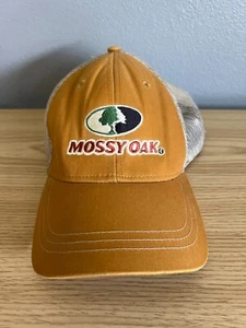 Mossy Oak Structured Baseball Snap Back Style Hat Adult - Picture 1 of 5