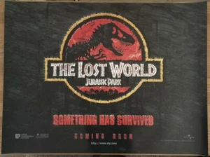 The Lost World: Jurassic Park - Original D/S Adv UK Quad Poster 40 x 30 inches  - Picture 1 of 1