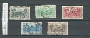 ALGERIA FRENCH COLONIES COMPLETE SET USED HISTORICAL PALACE STAMPS LOT (ALG 155) - Picture 1 of 1