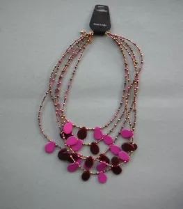 INDIAN STYLE FASHION NECKLACE,VERY VIBRANT COLOURS,METAL PLASTIC,MADE IN INDIA - Picture 1 of 7