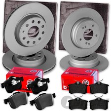ZIMMERMANN BRAKE DISCS + FRONT + REAR COVERINGS suitable for Ford Galaxy + S-Max