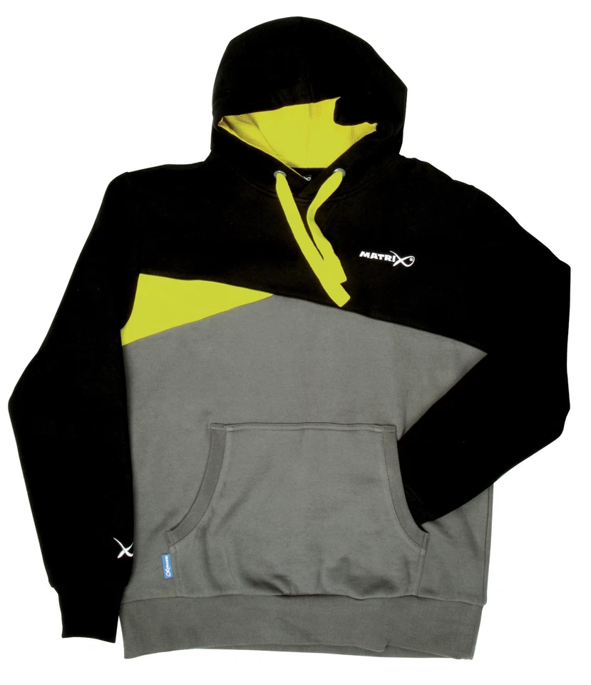 Fox Matrix Black Grey Hoody Pullover Kapuzenpullover Pulli Hoodie - Bild 1 von 1